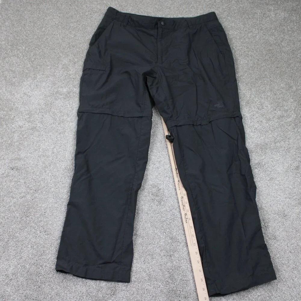 The North Face Horizon 2.0 Pants Mens 36 Short Gray Convertible Cargo 30